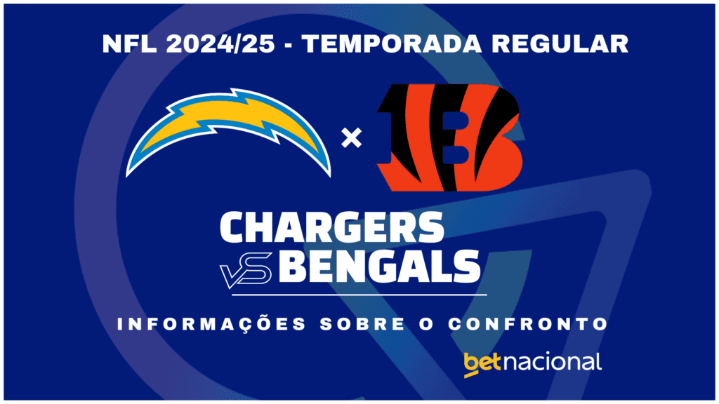 Los Angeles Chargers x Cincinnati Bengals: onde assistir ao vivo, horário e palpites