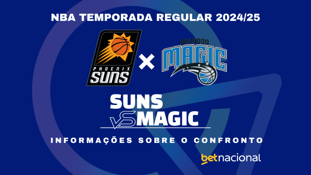 Suns x Magic: onde assistir ao vivo, horário, escalações e estatísticas