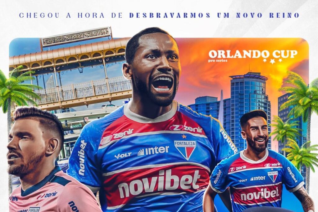 Pré-temporada 2025 do Fortaleza será em Orlando, na Flórida (Foto: Reprodução)