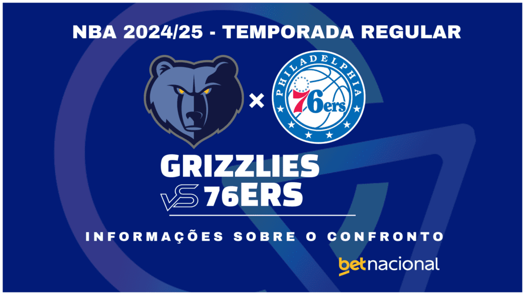 Memphis Grizzlies x Philadelphia 76ers: onde assistir ao vivo, horário e palpites