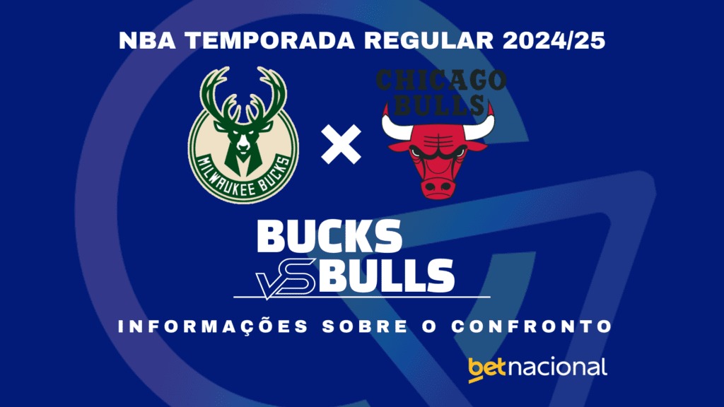 Bucks x Bulls: onde assistir ao vivo, horário, escalações e estatísticas