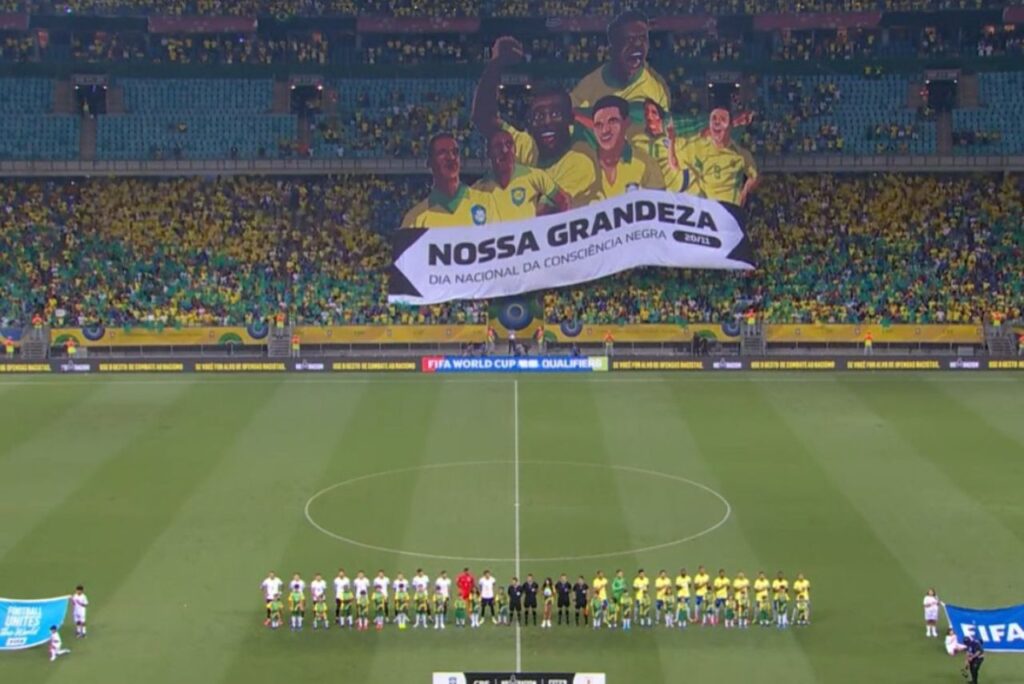 Mosaico na Arena Fonte Nova