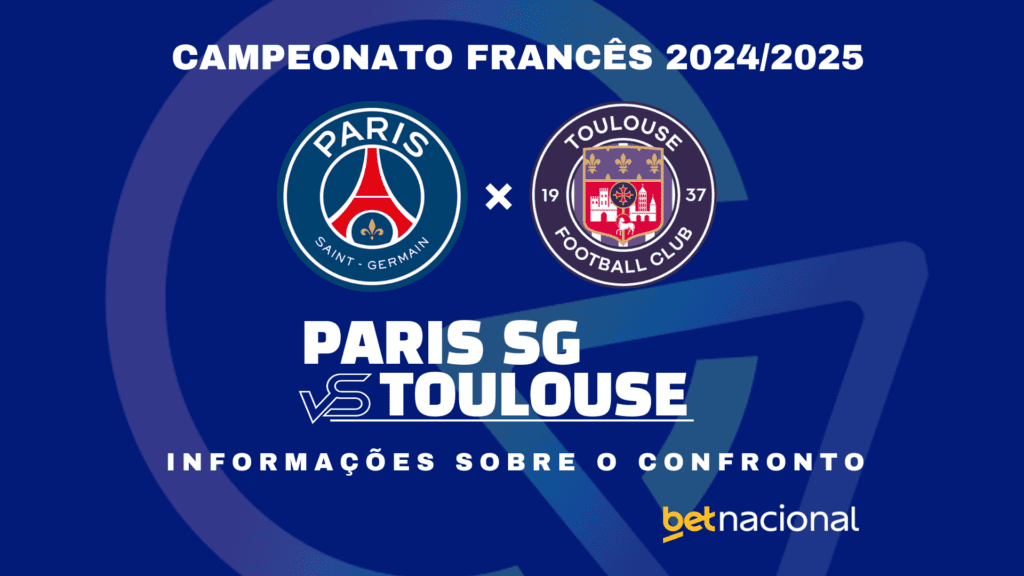 PSG x Toulouse: onde assistir, horário, escalações e palpites