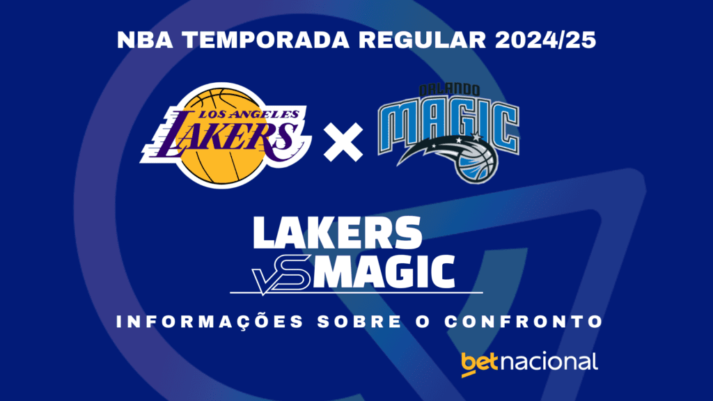 Lakers x Magic: onde assistir ao vivo, horário, escalações e estatísticas