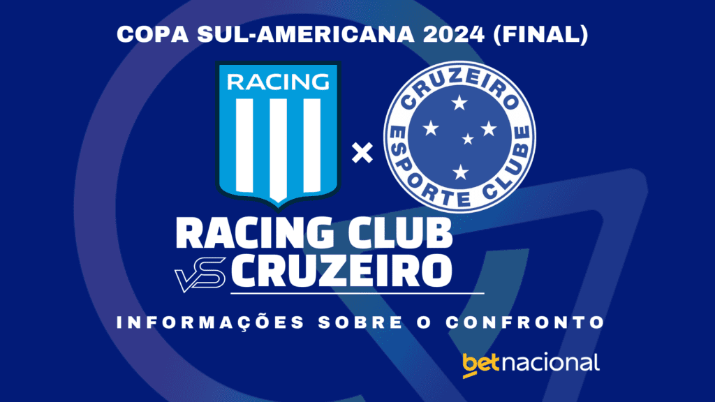 Racing x Cruzeiro: onde assistir, horário, escalações e palpites