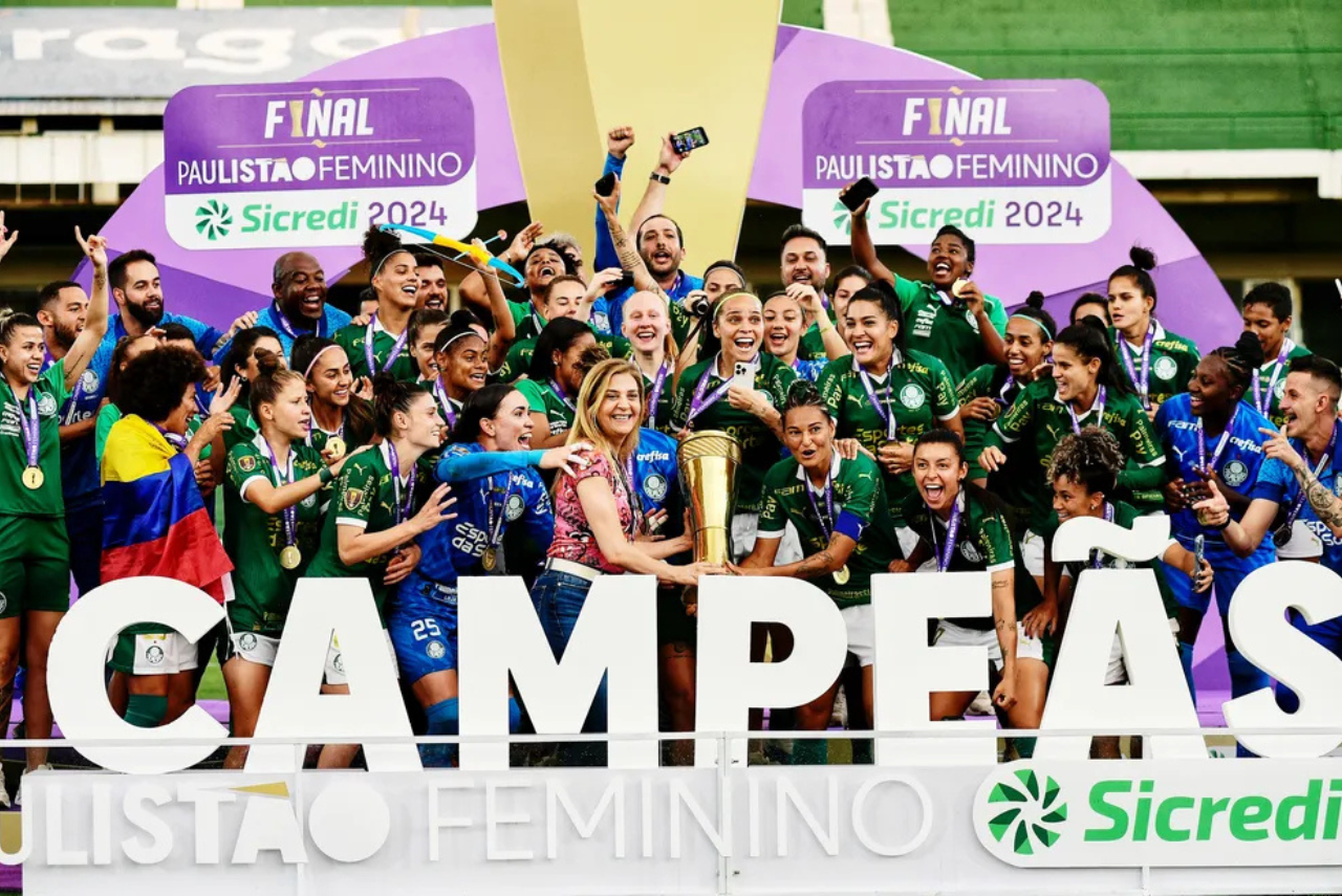 Palmeiras vence o Paulistão 2024, um dos estaduais femininos mais fortes do Brasil