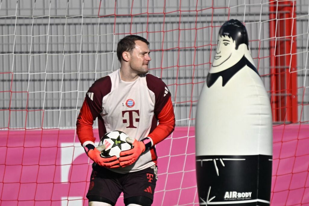 Neuer se machuca em treino e vira dúvida no Bayern de Munique