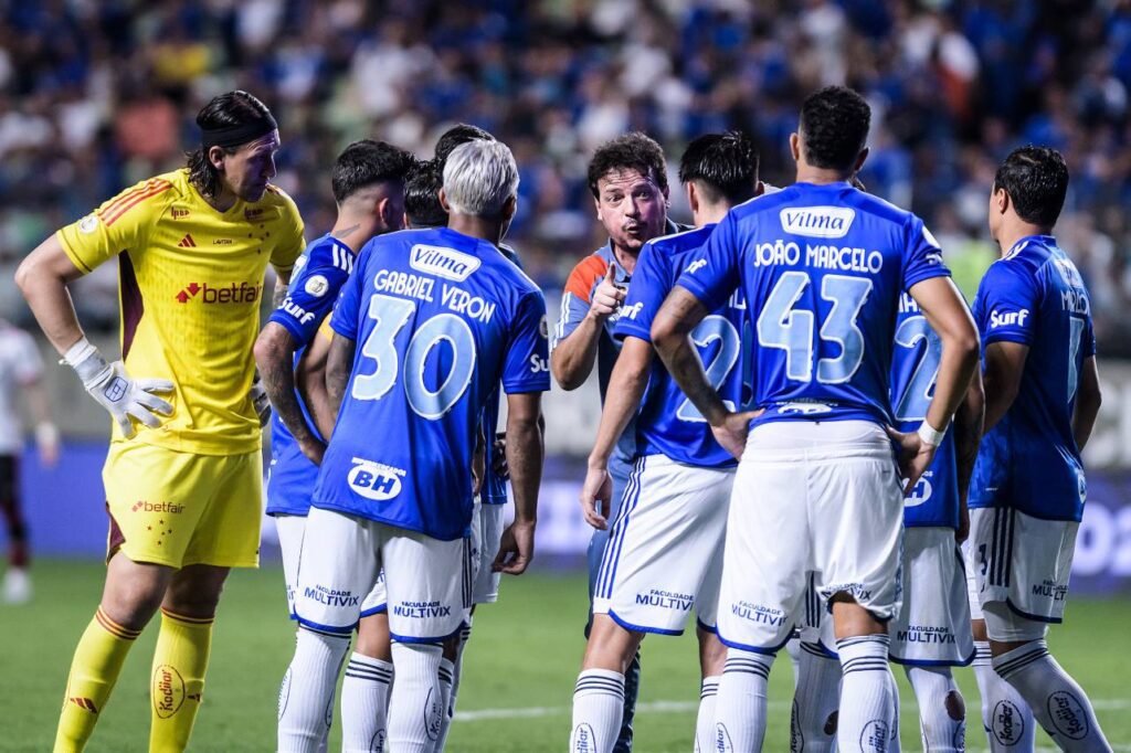 O Cruzeiro enfrenta o Racing na final da Copa Sul-Americana no sábado. Foto: Gustavo Aleixo/Cruzeiro