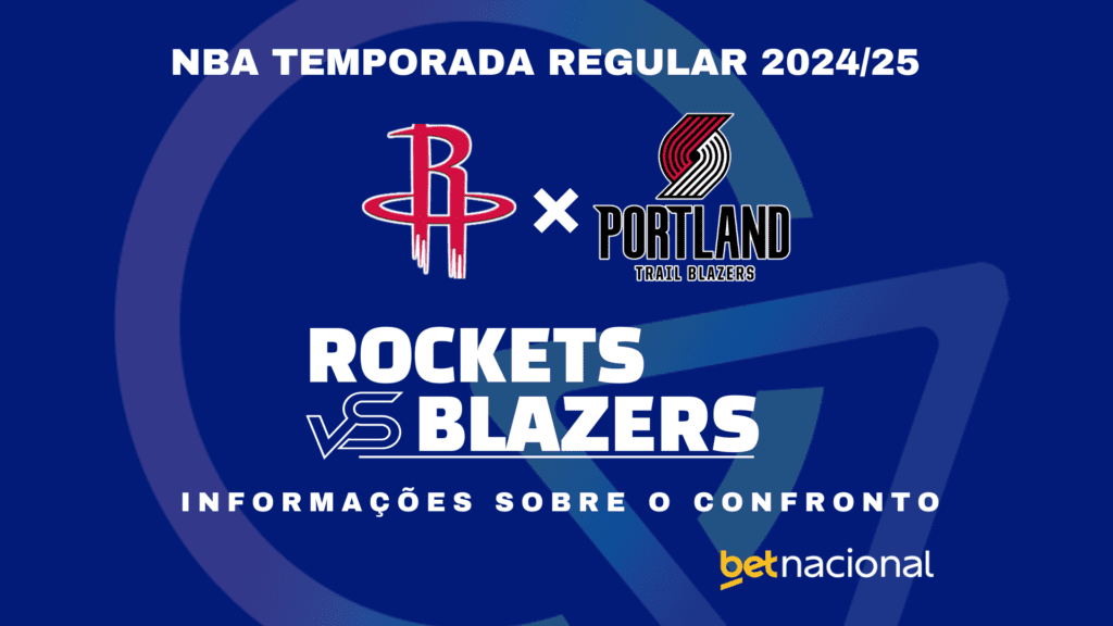 Rockets x Blazers: onde assistir ao vivo, horário, escalações e estatísticas