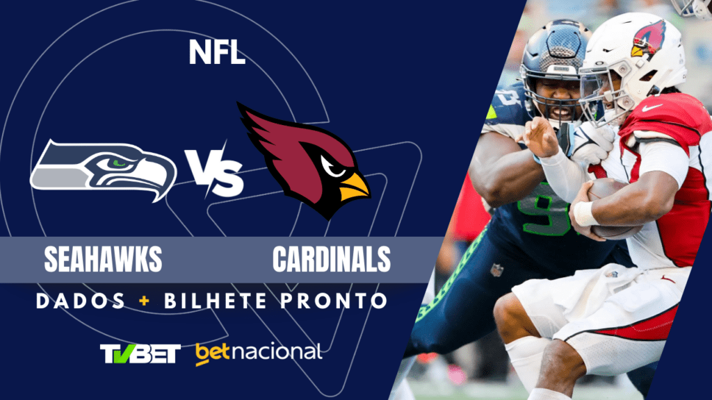 Seattle Seahawks x Arizona Cardinals: onde assistir ao vivo, horário e palpites