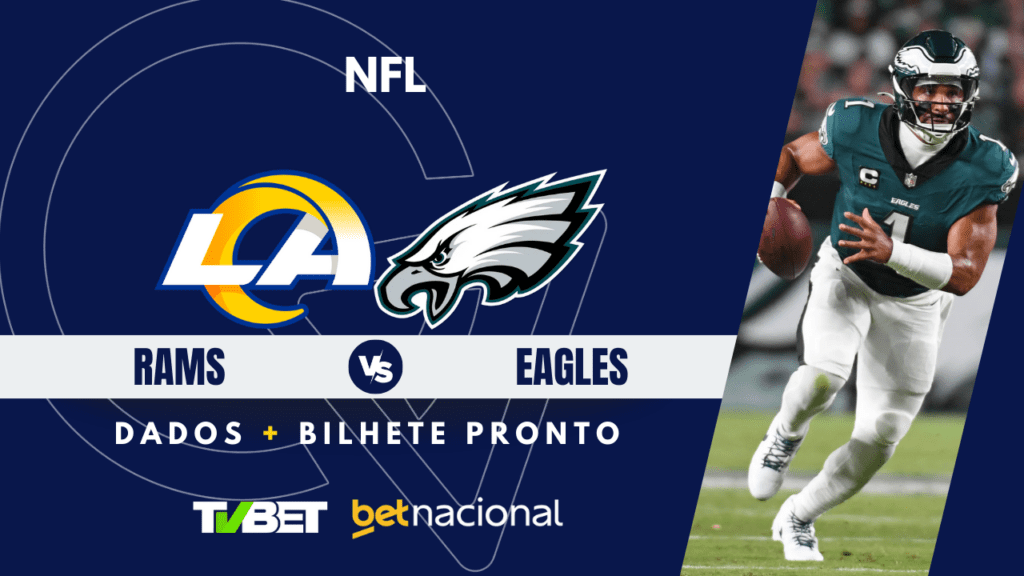 Los Angeles Rams x Philadelphia Eagles: onde assistir ao vivo, horário e palpites