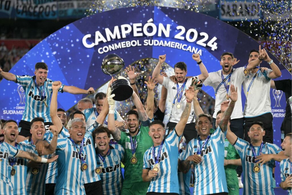 Racing vence o Cruzeiro e conquista título da Sul-Americana 2024; relembre campanha