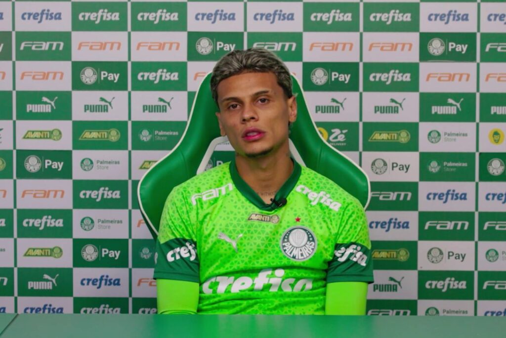 Richard Ríos, meia do Palmeiras