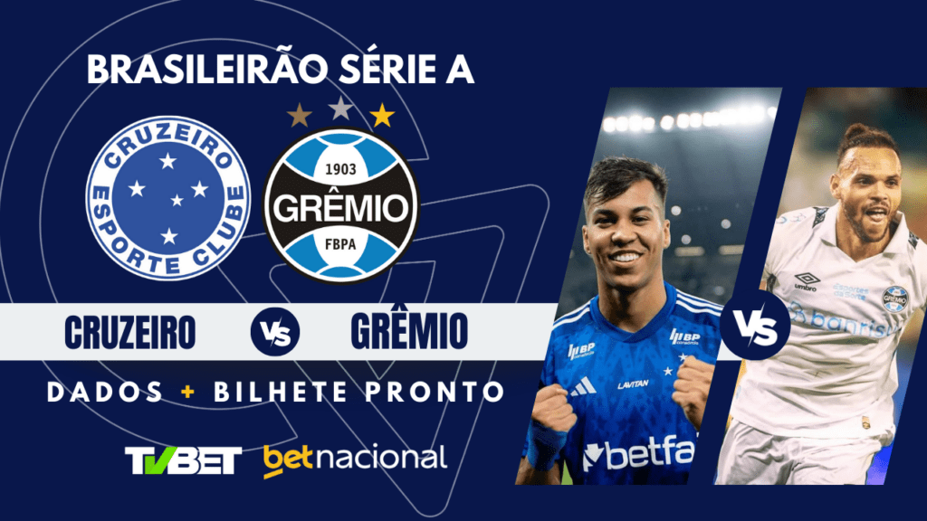 Cruzeiro x Grêmio Série A 2024