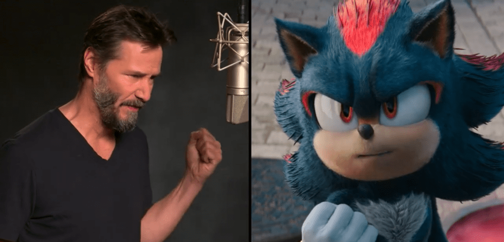 Sonic 3 Shadow Keanu Reeves