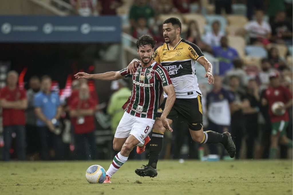 Fluminense e Criciúma ficaram no empate pelo Brasileirão (Foto: Marcelo Gonçalves/FFC)