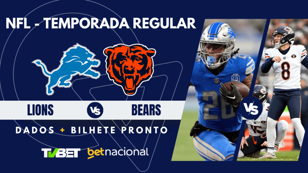 Lions x Bears - NFL 2024/25