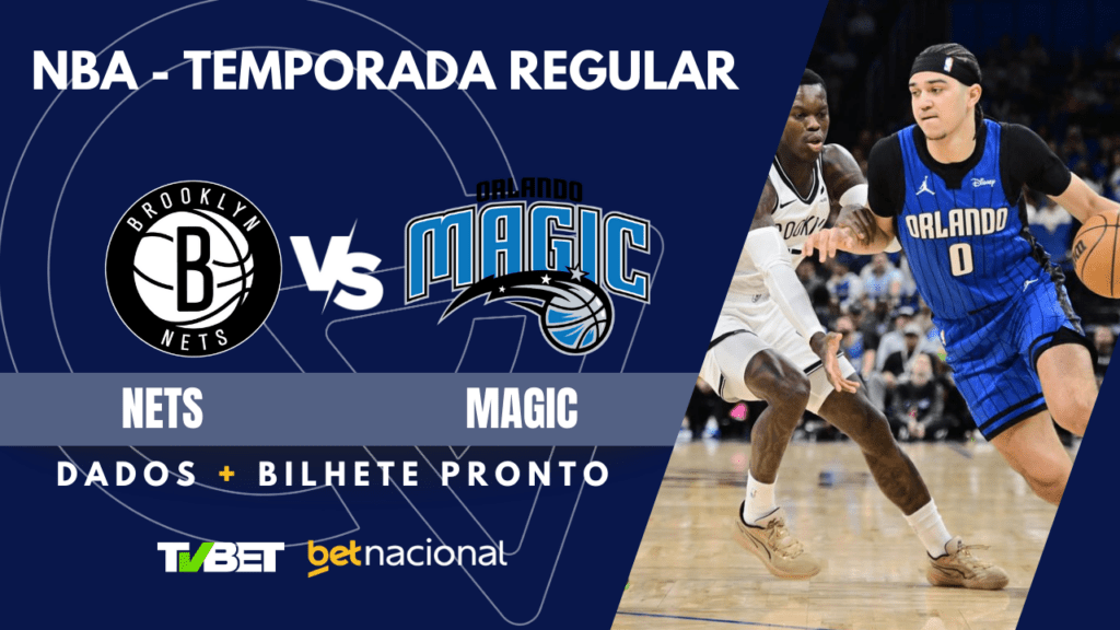 Nets x Magic - NBA 2024/25