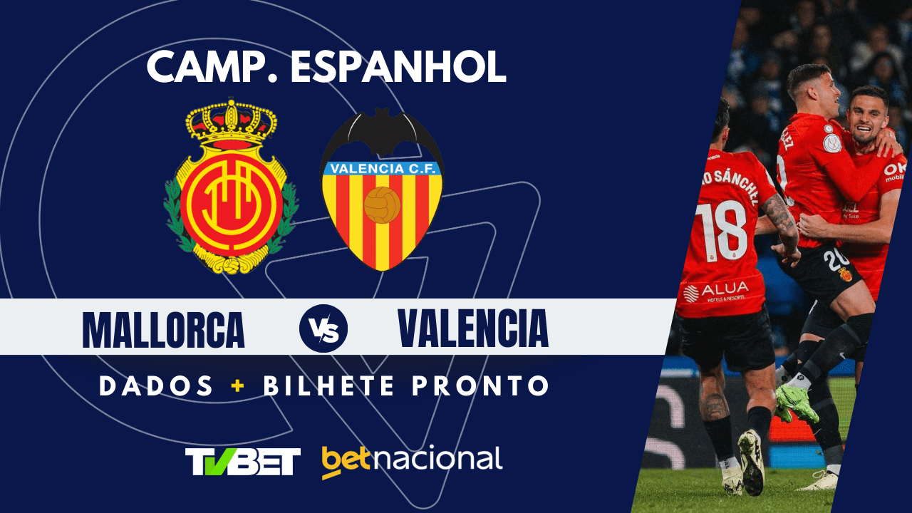 Mallorca x Valencia: tempo real, onde assistir, horário, escalações e ...