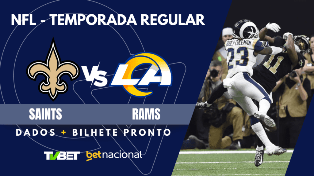 Saints x Rams - NFL 2024/25