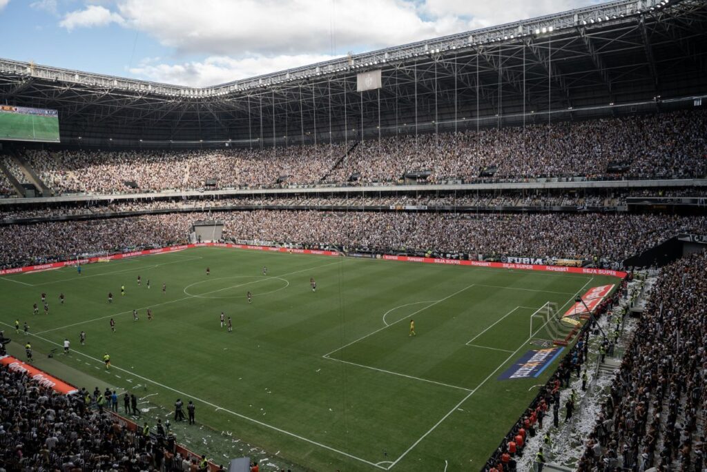 Arena MRV vai receber jogos do Atlético-MG de portões fechados (Foto: Daniela Veiga/CAM)