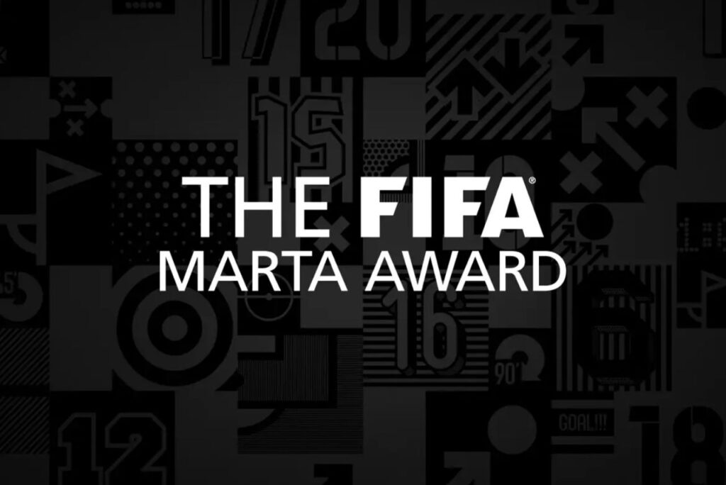 Marta é eternizada em premiação da Fifa