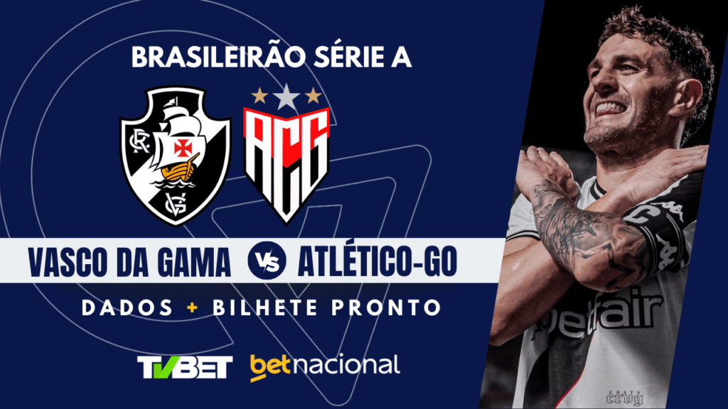 Vasco x Atlético-GO Série A