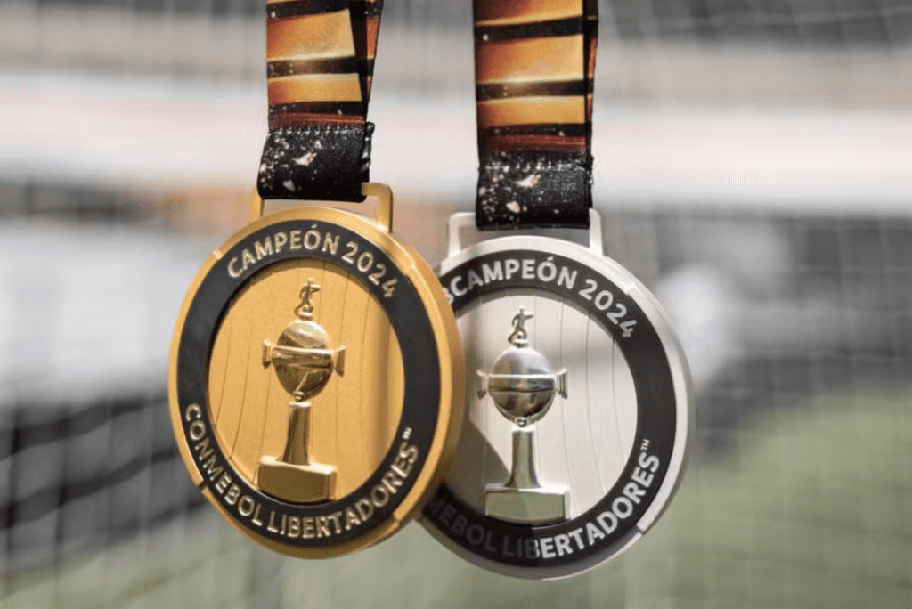 Medalhas da final da Libertadores 2024