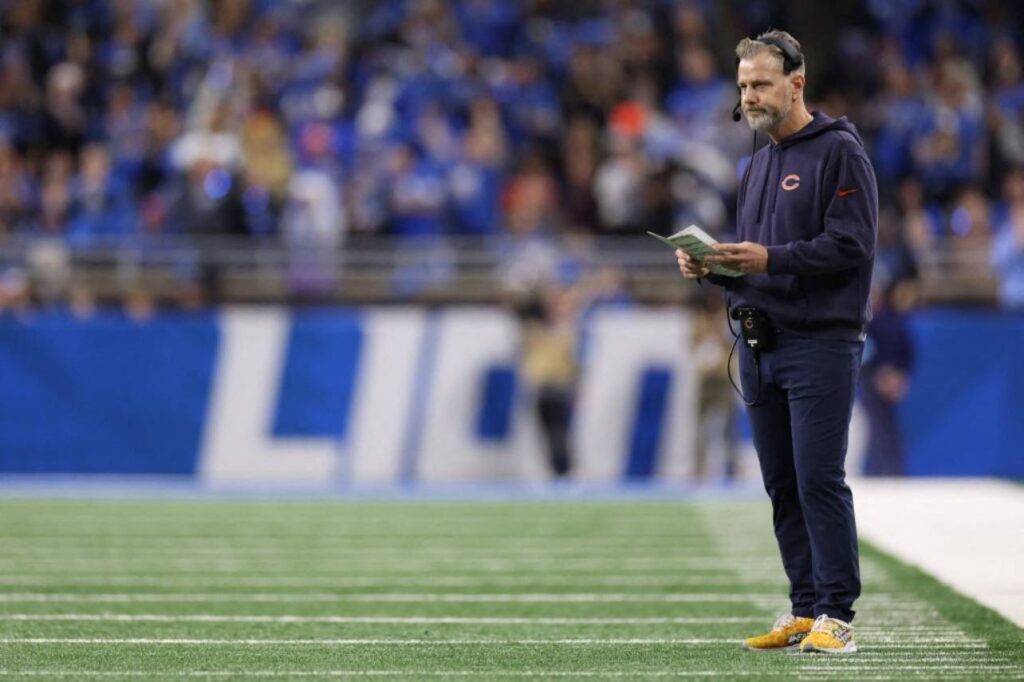 Treinador não resistiu a derrota contra os Lions. Foto: Mike Mulholland / GETTY IMAGES NORTH AMERICA / Getty Images via AFP