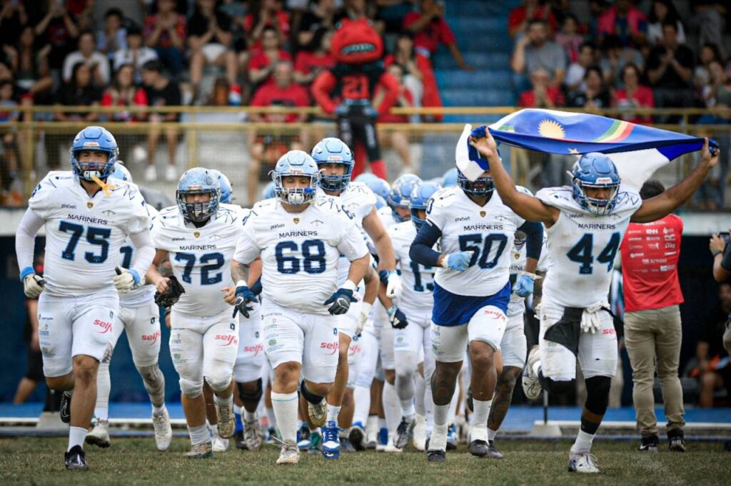 O Recife Mariners vai disputar o seu primeiro Brasil Bowl. Foto: Richard Ferrari/ Recife Mariners