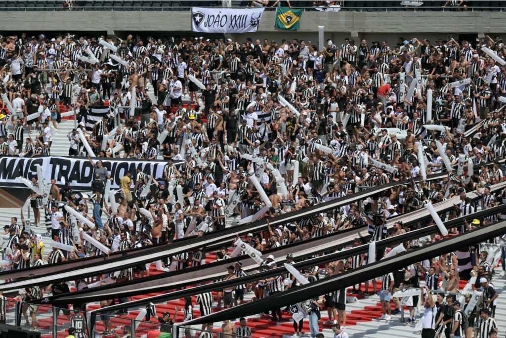 Torcida do Botafogo na final da Libertadores