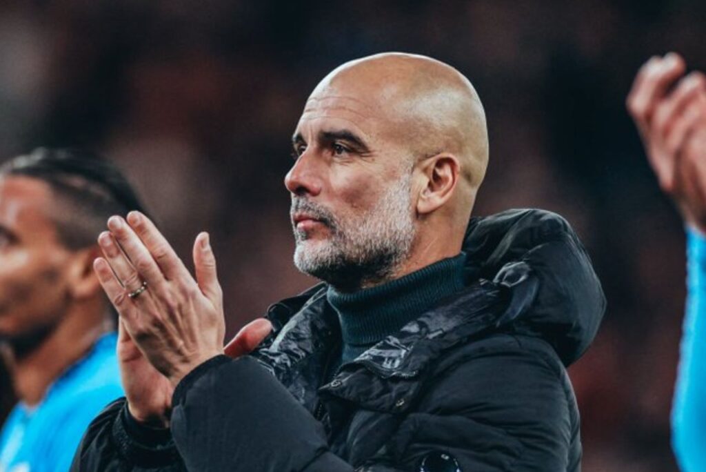 Guardiola, técnico do Manchester City