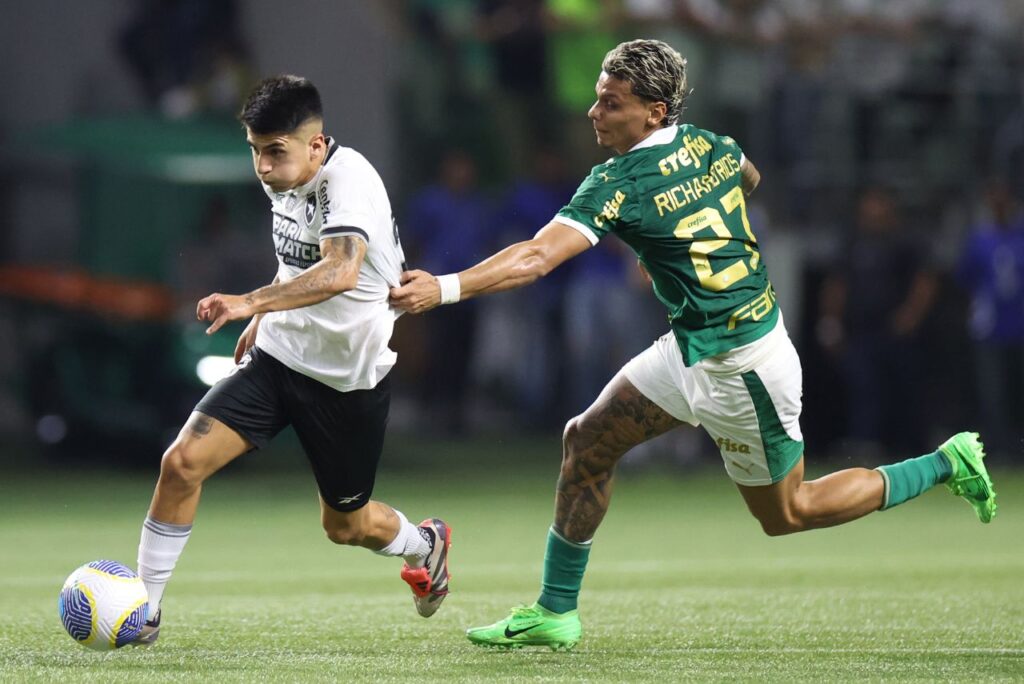 Botafogo e Palmeiras seguem na luta pelo título