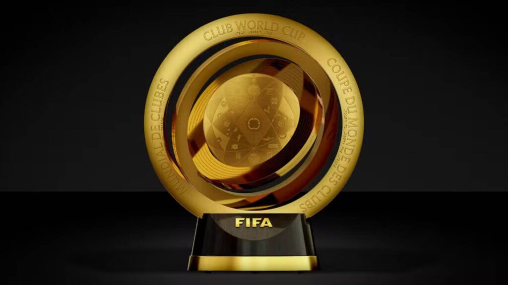 Troféu do Mundial de Clubes 2025 foi divulgado recentemente pela Fifa. Foto: Divulgação