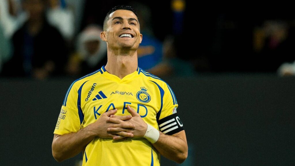 Cristiano Ronaldo tem grandes chances de marcar contra o Al-Nassr. Foto: Reprodução/X