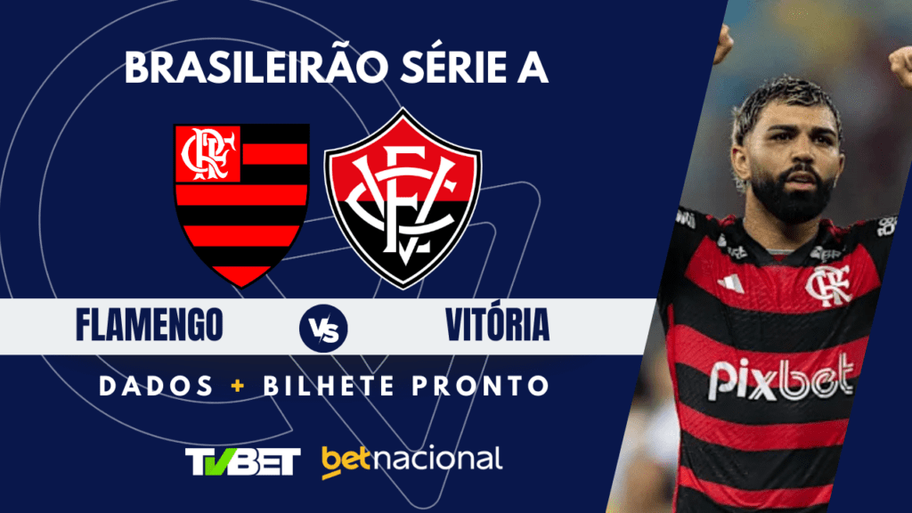 Flamengo x Vitória - Brasileirão 2024