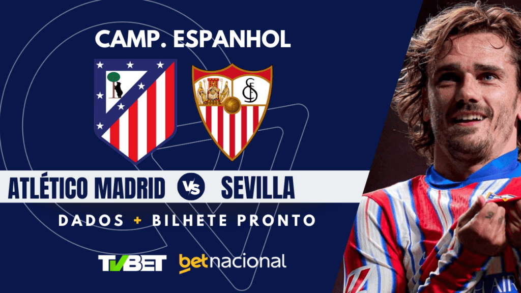 Atlético de Madrid x Sevilla La Liga