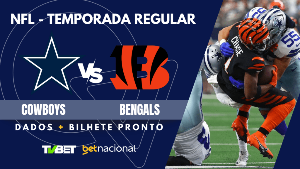 Cowboys x Bengals - NFL 2024/25