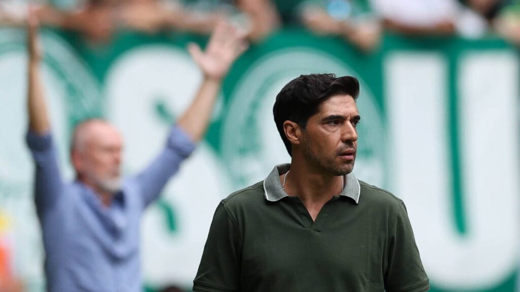 Abel Ferreira elogiou no título do Botafogo. Foto: Cesar Greco/Palmeiras