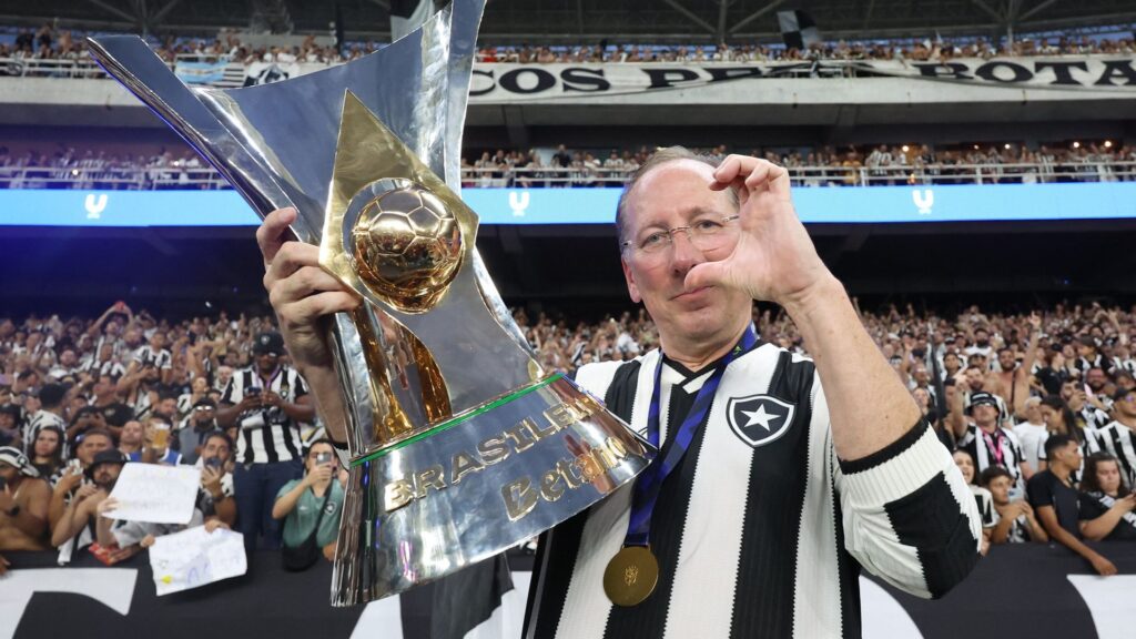 John Textor, dono da SAF do Botafogo (Foto: Vítor Silva/BFR)