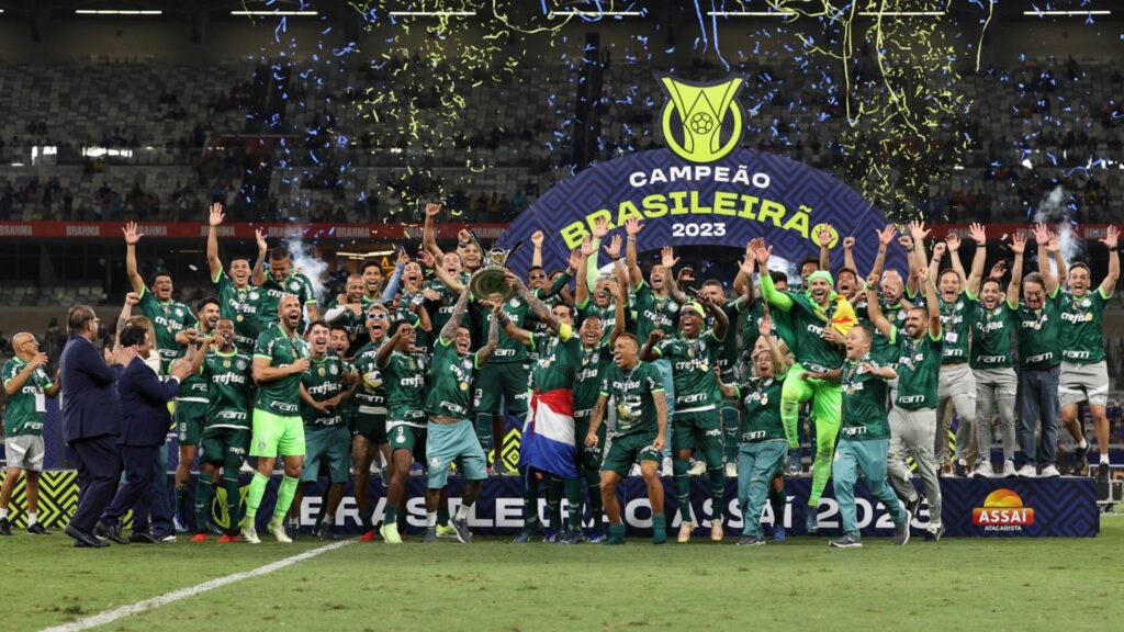 Elenco do Palmeiras campeão do Brasileirão em 2023