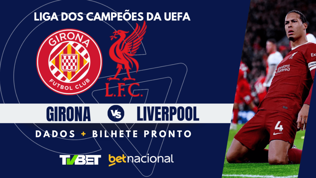 Girona x Liverpool Champions League.