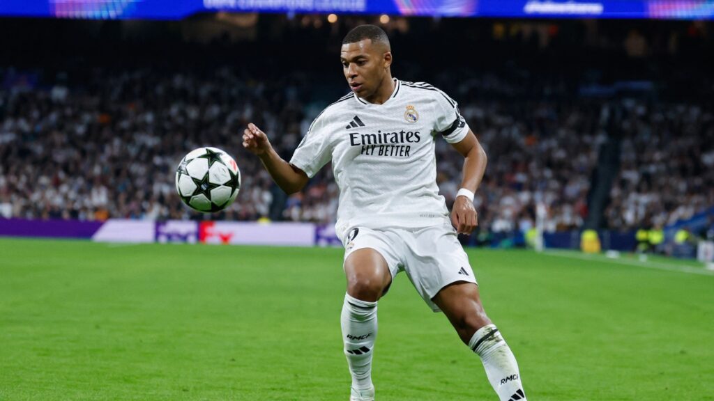 Mbappé é uma das esperanças de gol do Real Madrid na Champions League