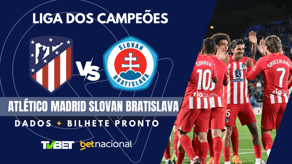 Atlético x Slovan - UCL 2024/25