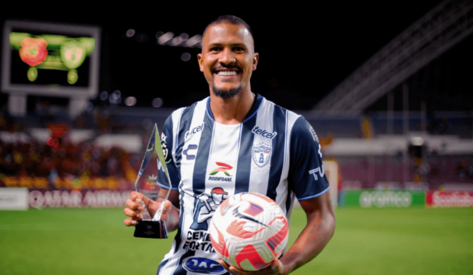 Atacante Rondón foi o artilheiro da equipe do Pachuca na última temporada 