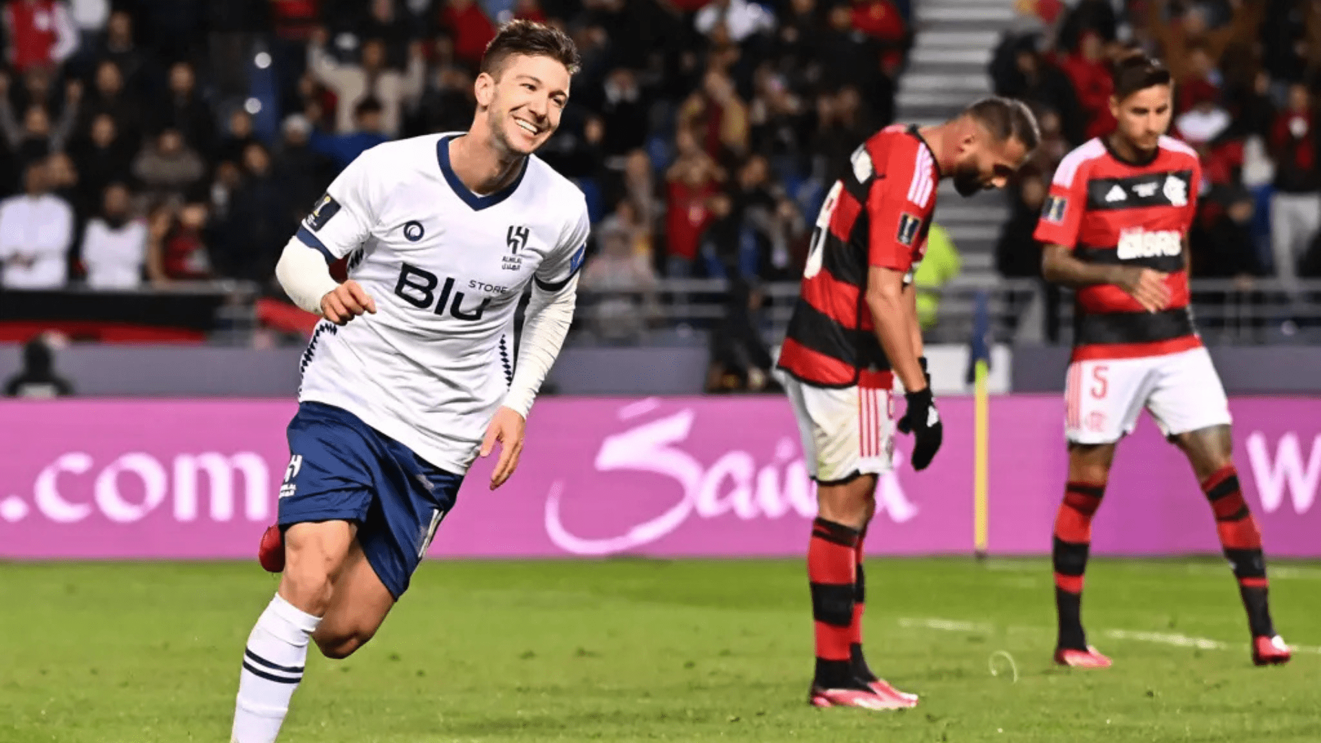 Vietto marcou um gols do Al-Hilal na vitória diante do Flamengo pelo Mundial de Clubes 