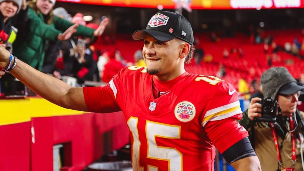 Patrick Mahomes mostrou insatisfação com calendário de jogos. Foto: Reprodução/Facebook