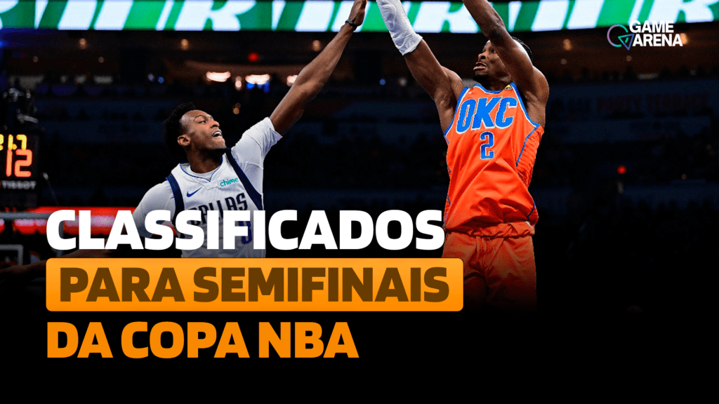 O Arena NBA traz os classificados para a semifinal da Copa da NBA.