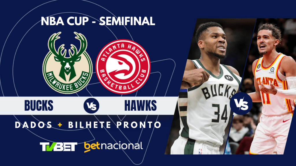 Bucks x Hawks - NBA CUP 2024/25