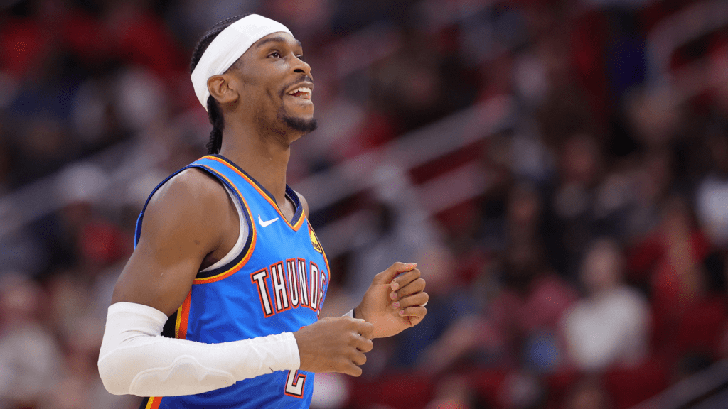 Titular do All-Star Game pela primeira vez, Shai Gilgeous-Alexander é líder técnico da equipe do OKC em busca do primeiro título da Copa NBA